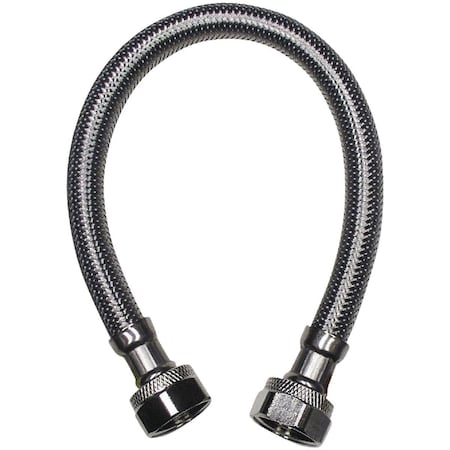 B & K 1/2 In. F X 1/2 In. F X 20 In. L Stainless Steel Faucet Connector 496-013
